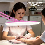 LED Desk Lamp Lumens 50CM Wide Head Dimmable