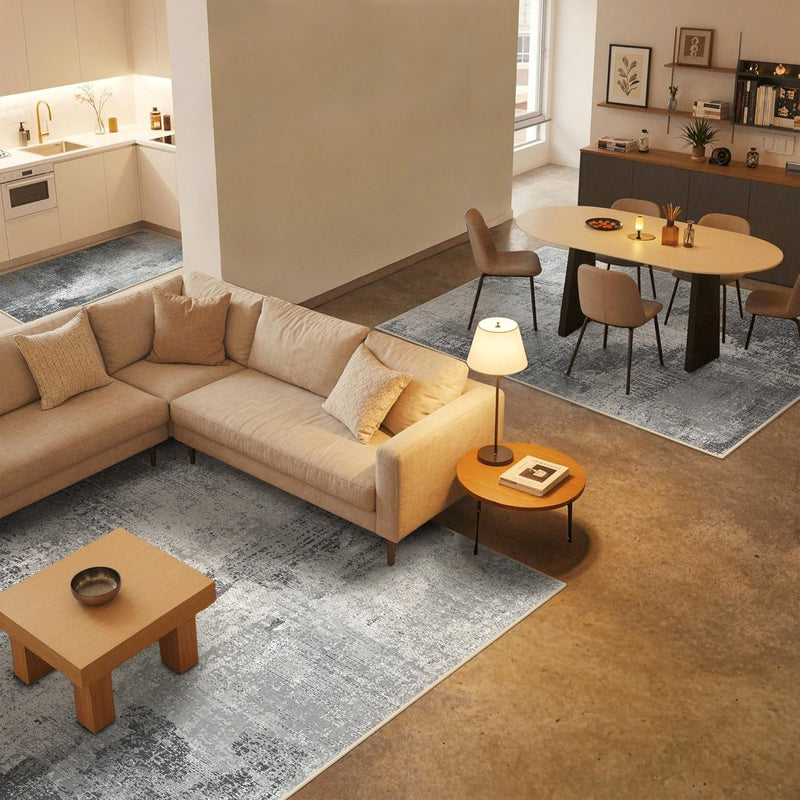 Xl Washable Rug Abstract Area Rugs