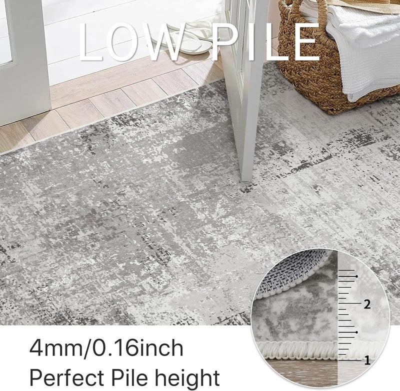 Xl Washable Rug Abstract Area Rugs