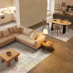 Xl Washable Rugs Abstract Area for Bedroom