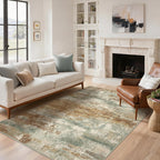 Xl Washable Rugs Abstract Area for Bedroom