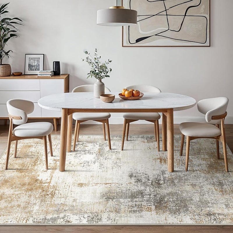 Xl Washable Rug Abstract Area Rugs