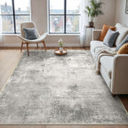 Xl Washable Rugs Abstract Area for Bedroom