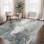 Xl Washable Rugs Abstract Area for Bedroom