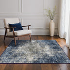 Xl Washable Rugs Abstract Area for Bedroom