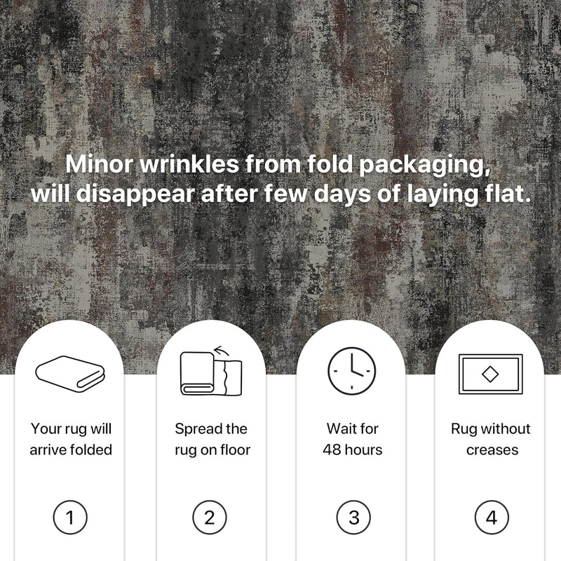 Xl Washable Rug Abstract Area Rugs
