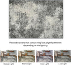 Xl Washable Rugs Abstract Area for Bedroom