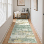 Xl Washable Rugs Abstract Area for Bedroom