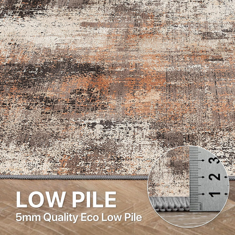 Xl Washable Rug Abstract Area Rugs