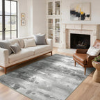 Xl Washable Rugs Abstract Area for Bedroom