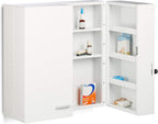 Xxl Medicine Cabinet Premium Locking W 2 Doors