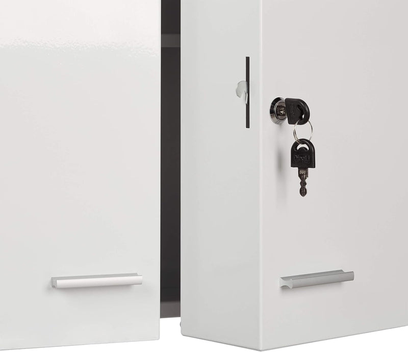 Xxl Medicine Cabinet Premium Locking W 2 Doors