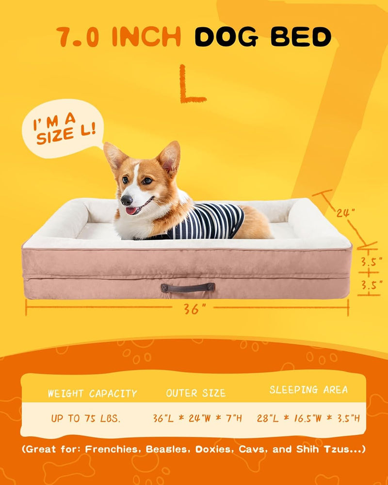 Xxl Orthopaedic Dog Bed Waterproof Sofa