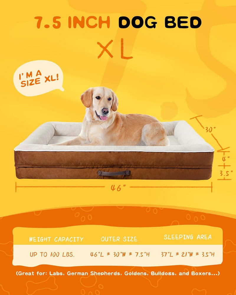 Xxl Orthopaedic Dog Bed Waterproof Sofa
