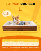 Xxl Orthopedic Dog Bed Waterproof Sofa