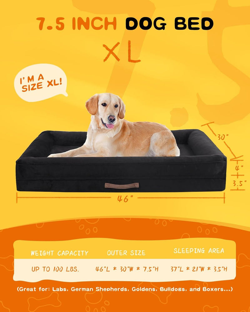 Xxl Orthopaedic Dog Bed Waterproof Sofa