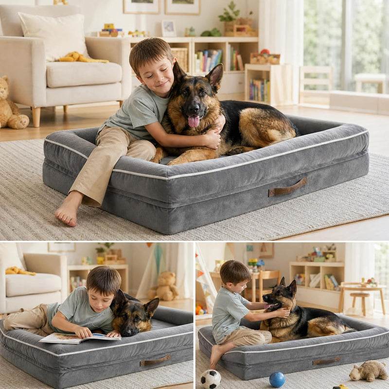Xxl Orthopaedic Dog Bed Waterproof Sofa
