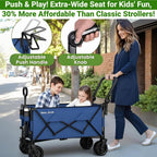 Xxxl Festival Trolley on Wheels 300L 250KG Push