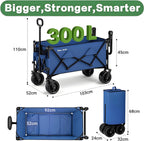Xxxl Festival Trolley on Wheels 300L 250KG Push
