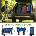 Xxxl Festival Trolley on Wheels 300L 250KG Push