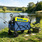 Xxxl Festival Trolley on Wheels 300L 250KG Push