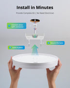 Yafido Ultra Slim LED Ceiling Lamp 48W 4320lm