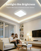 Yafido Ultra Slim LED Ceiling Lamp 48W 4320lm