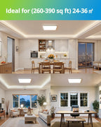 Yafido Ultra Slim LED Ceiling Lamp 48W 4320lm