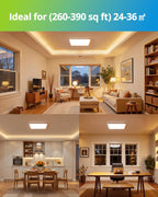 Yafido Ultra Slim LED Ceiling Lamp 48W 4320lm