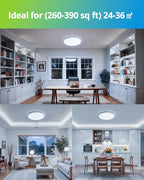 Yafido Ultra Slim LED Ceiling Lamp 48W 4320lm