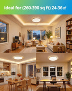 Yafido Ultra Slim LED Ceiling Lamp 48W 4320lm
