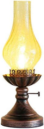 Ycxydr Old-Fashioned Kerosene Lamp Tea Room Table Bedroom