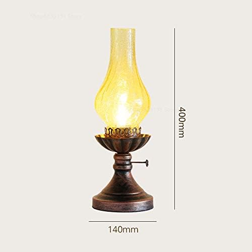 Ycxydr Old-Fashioned Kerosene Lamp Tea Room Table Bedroom