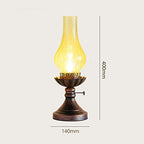 Ycxydr Old-Fashioned Kerosene Lamp Tea Room Table Bedroom