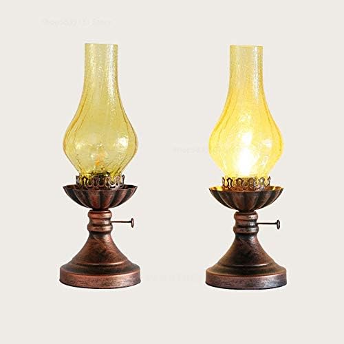 Ycxydr Old-Fashioned Kerosene Lamp Tea Room Table Bedroom