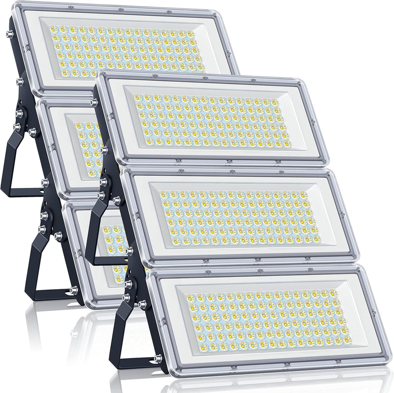 300W LED Floodlight 30000lm 3 in 1 Flood (2 Pack)