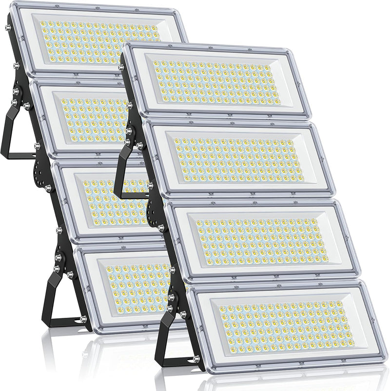300W LED Floodlight 30000lm 3 in 1 Flood (2 Pack)