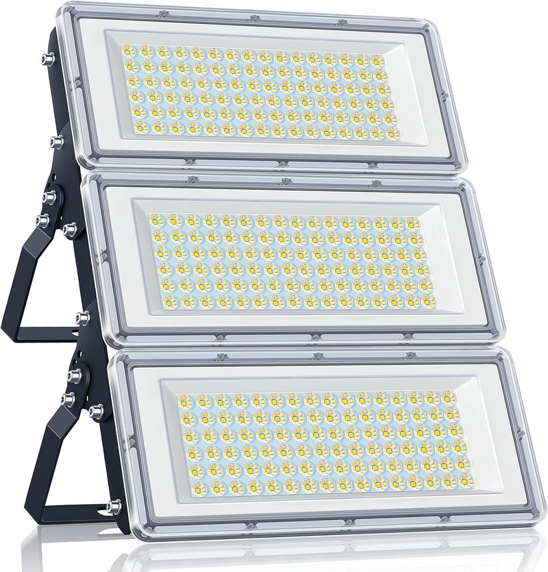 300W LED Floodlight 30000lm 3 in 1 Flood (2 Pack)