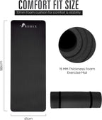 Yoga Mat 15MM Thick Foam Exercise Non