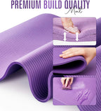 Yoga Mat 15MM Thick Foam Exercise Non