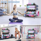Yoga Mat Storage Racks Home Gym Rack