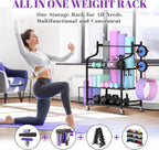 Yoga Mat Storage Racks Home Gym Rack