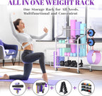 Yoga Mat Storage Racks Home Gym Rack