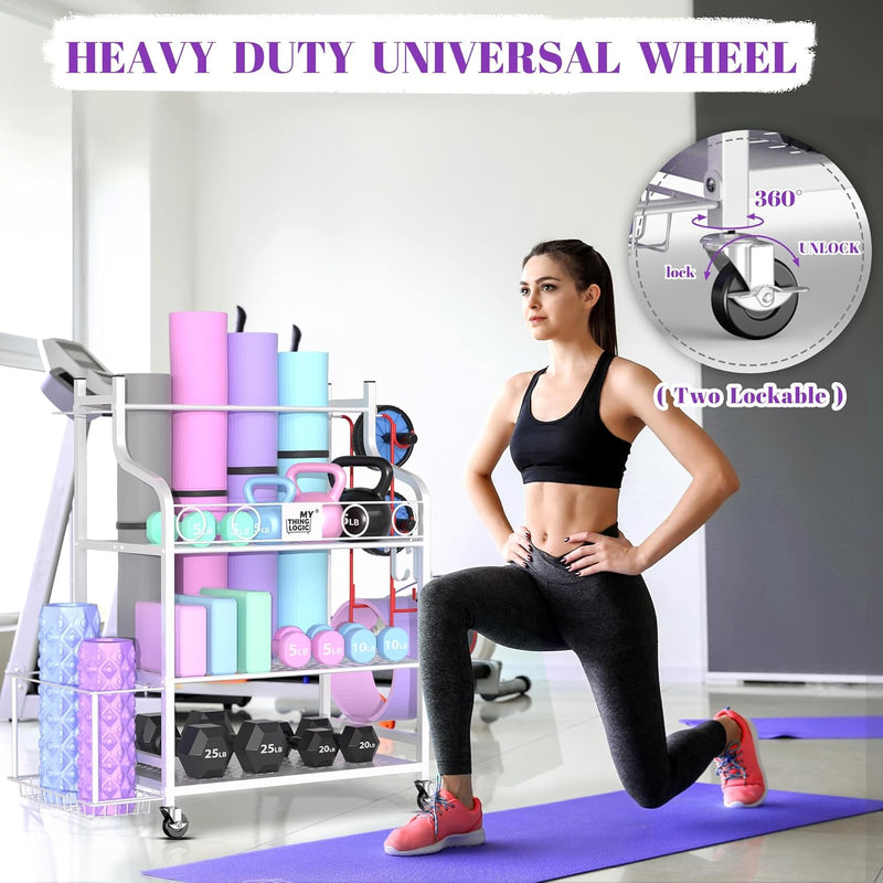 Yoga Mat Storage Racks Home Gym Rack