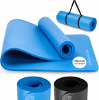 Yoga Mat Thick Mats for Women Men High-Density