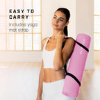 Yoga Mat Thick Mats for Women Men High-Density