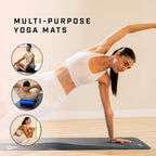 Yoga Mat Thick Mats for Women Men High-Density
