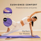 Yoga Mat Thick Mats for Women Men High-Density