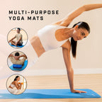 Yoga Mat Thick Mats for Women Men High-Density