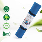 Yoga Mat with Alignment Lines. Mats Carry Strap